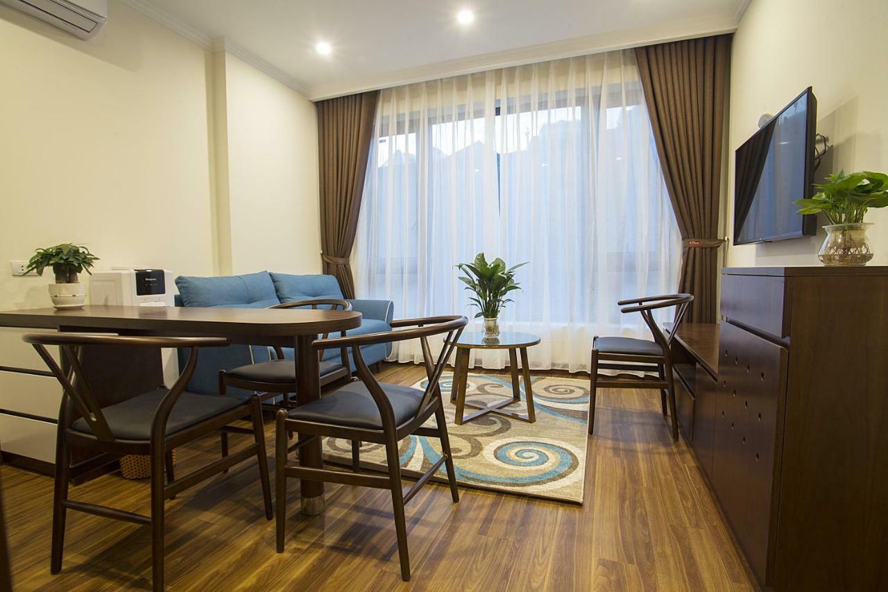 Newsky Serviced Apartment Hanoi Buitenkant foto