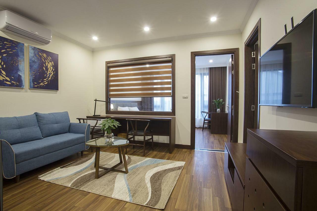 Newsky Serviced Apartment Hanoi Buitenkant foto