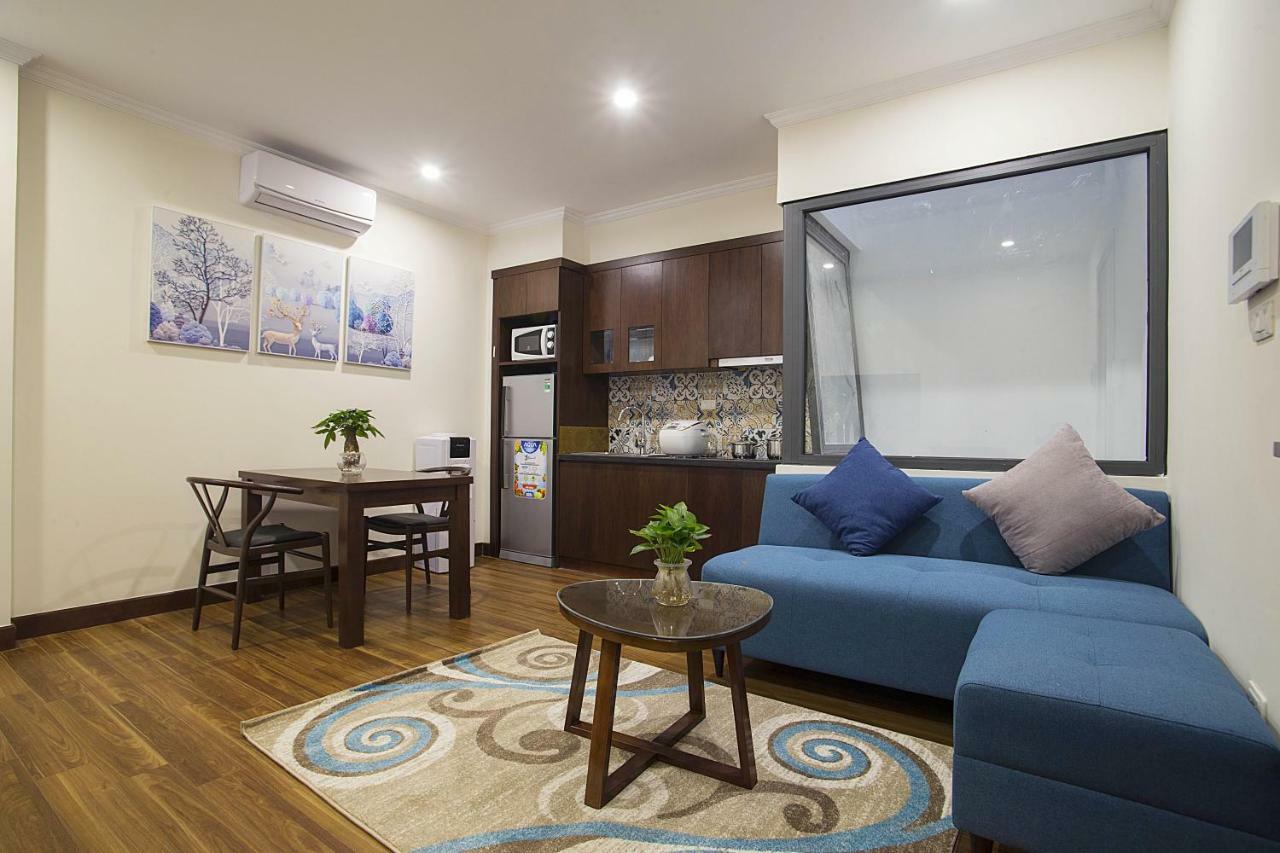 Newsky Serviced Apartment Hanoi Buitenkant foto