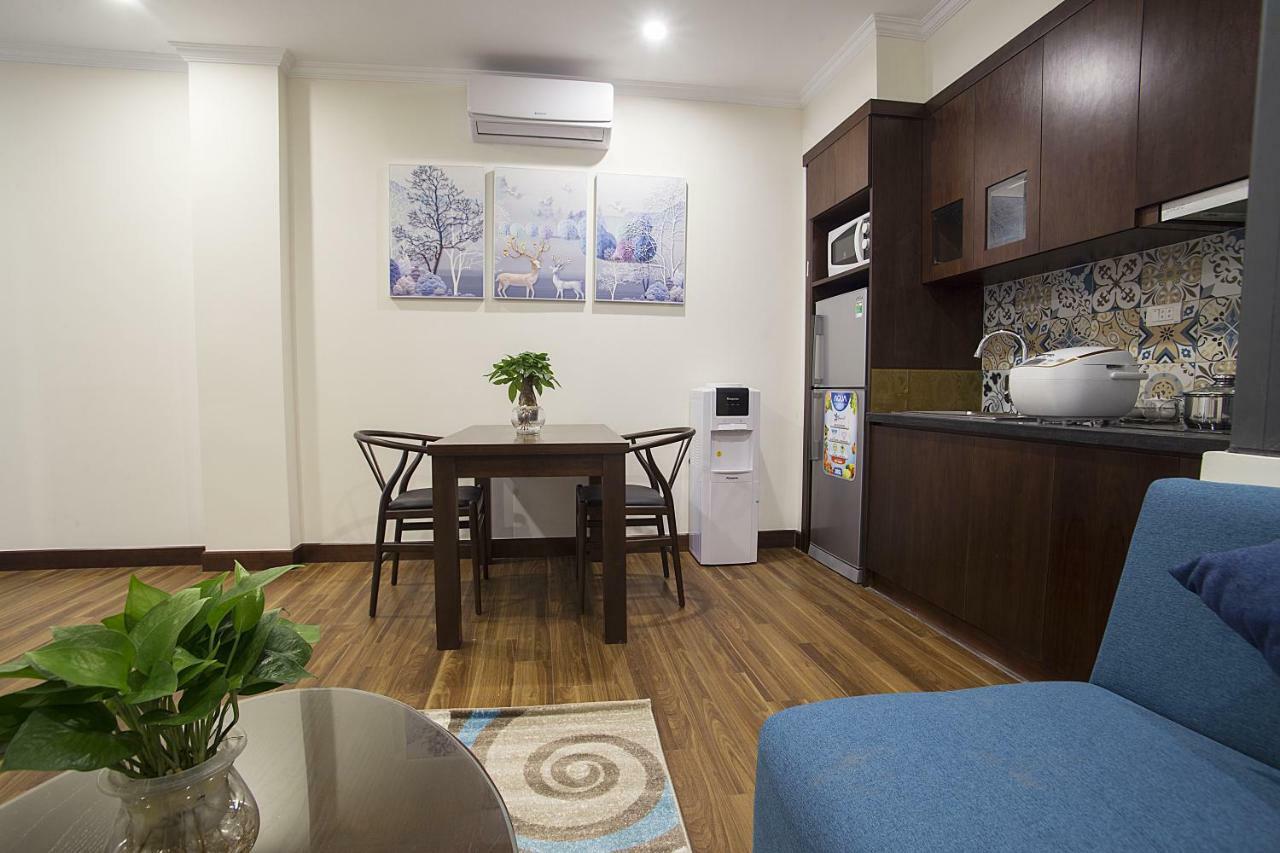 Newsky Serviced Apartment Hanoi Buitenkant foto