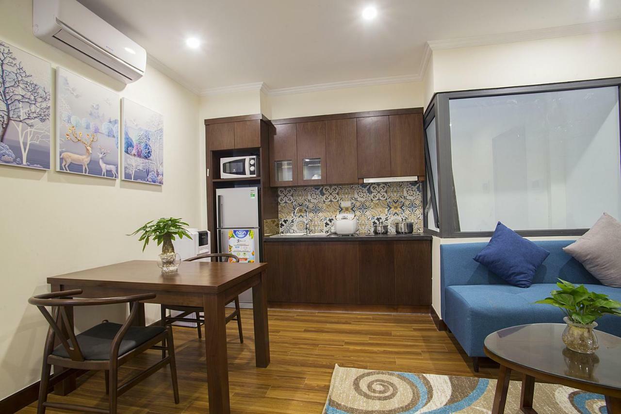 Newsky Serviced Apartment Hanoi Buitenkant foto