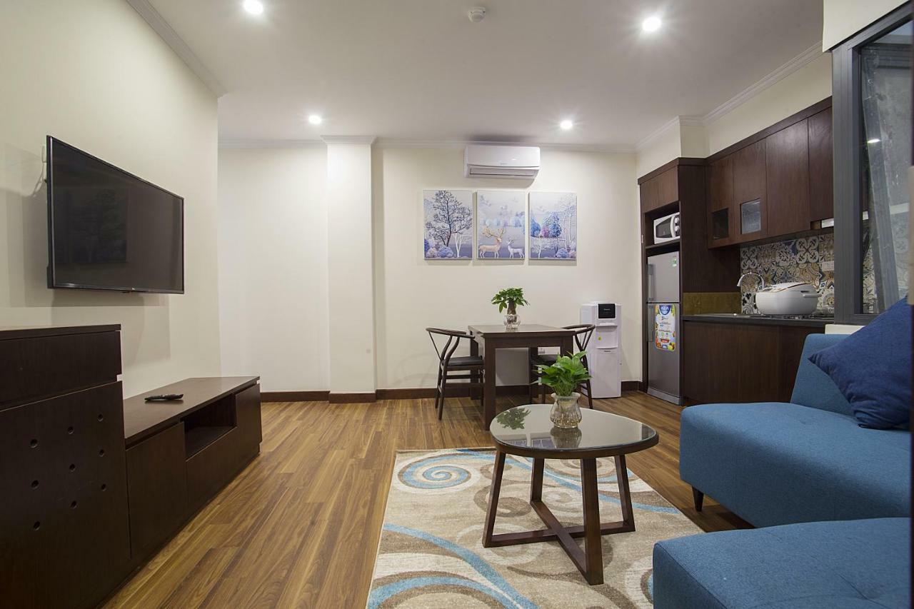 Newsky Serviced Apartment Hanoi Buitenkant foto