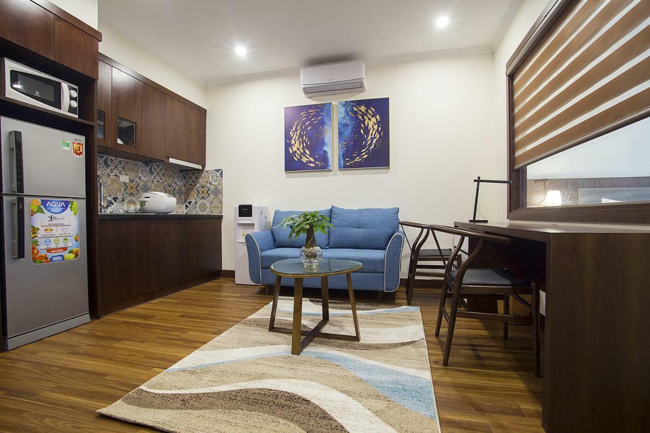 Newsky Serviced Apartment Hanoi Buitenkant foto