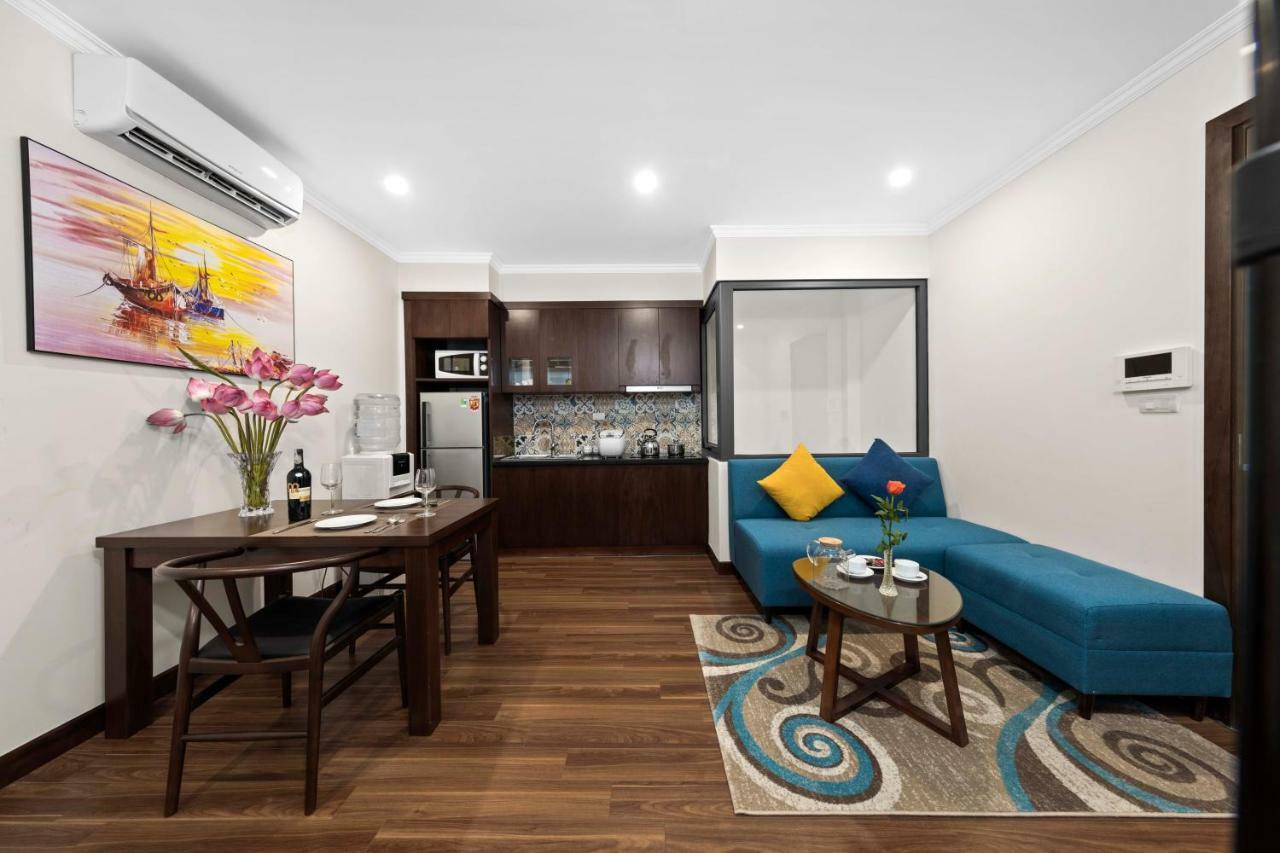 Newsky Serviced Apartment Hanoi Buitenkant foto