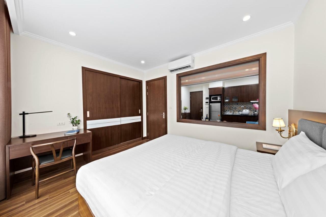 Newsky Serviced Apartment Hanoi Buitenkant foto