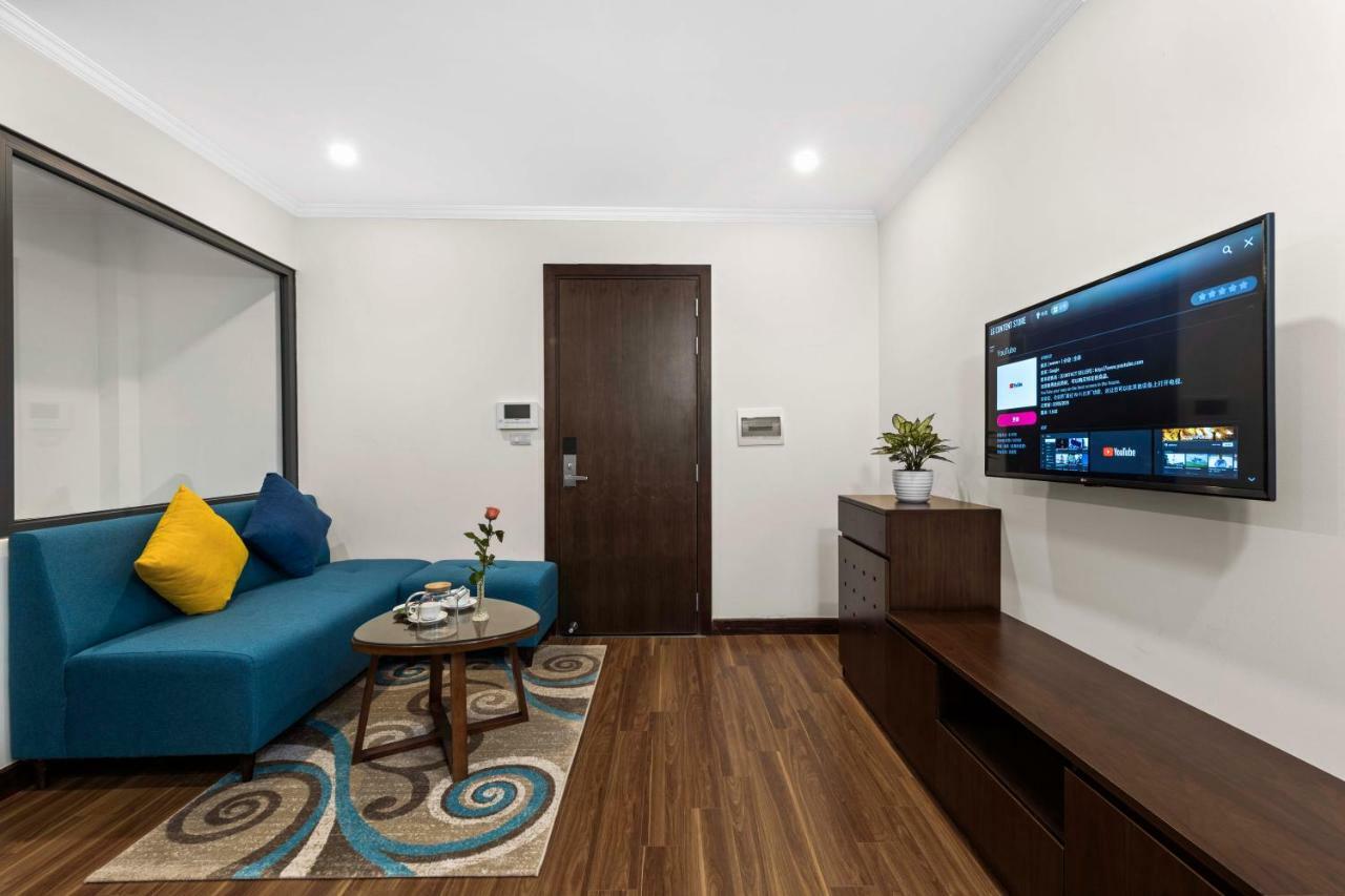 Newsky Serviced Apartment Hanoi Buitenkant foto