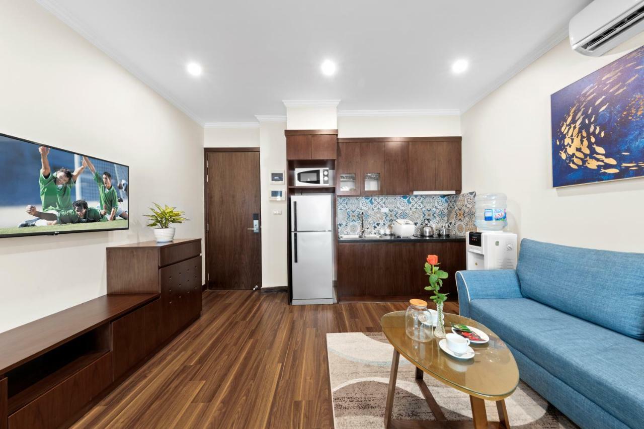 Newsky Serviced Apartment Hanoi Buitenkant foto