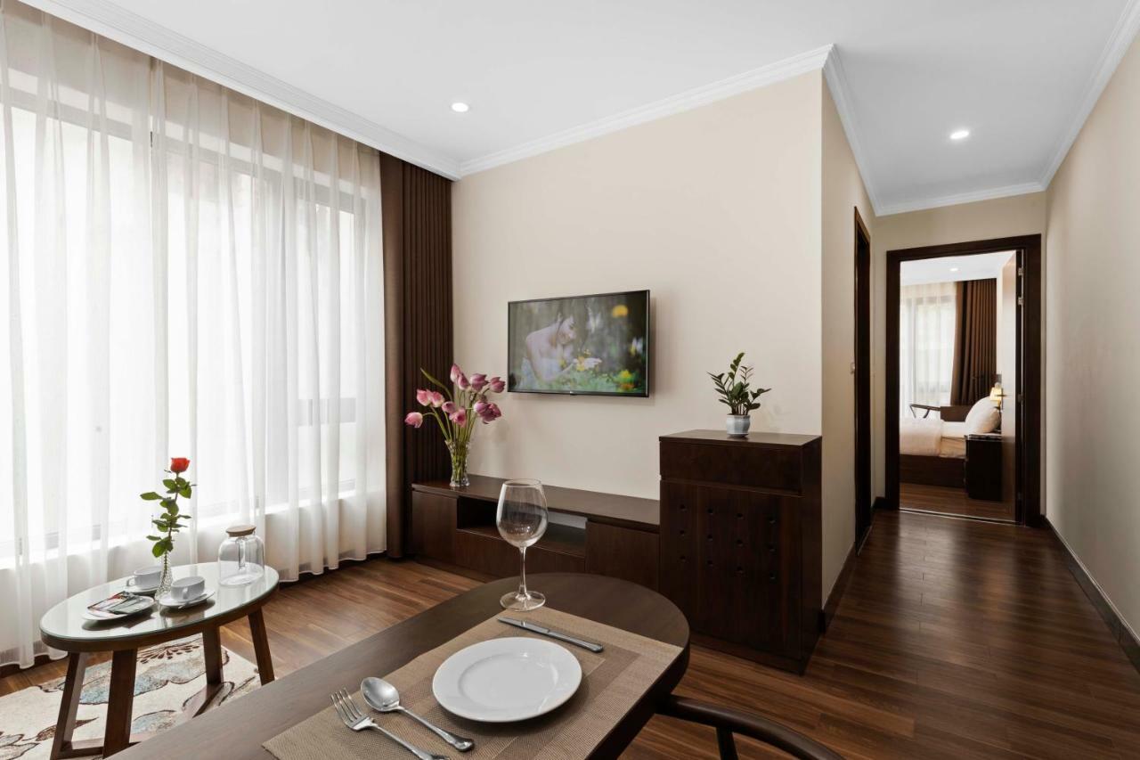 Newsky Serviced Apartment Hanoi Buitenkant foto